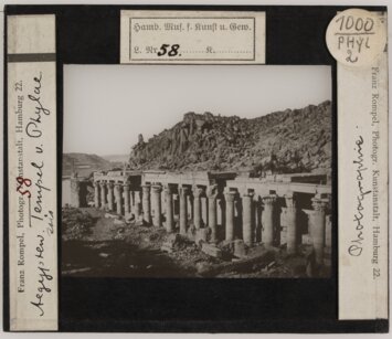 preview Ägypten. Isis-Tempel Philae. Photographie Diasammlung
